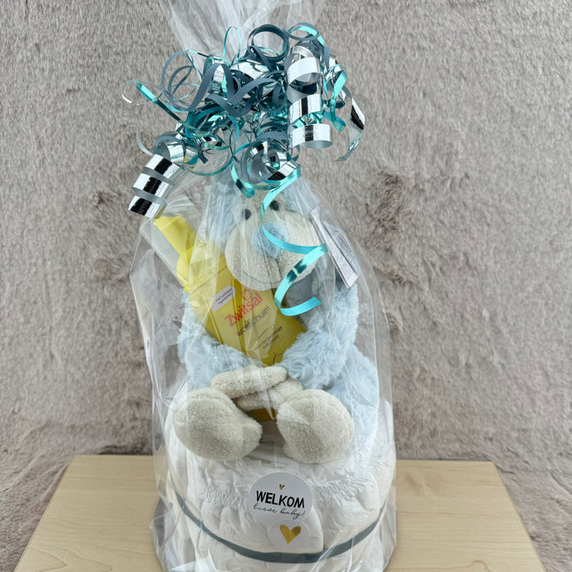 Baby •Kraamcadeau Jongen• Luiertaart Zwitsal