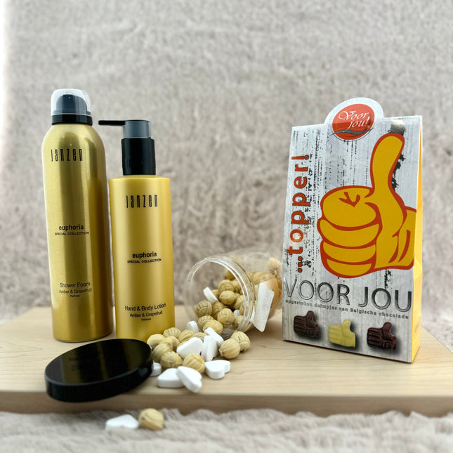 Dames •Cadeaupakket Geslaagd Goud•