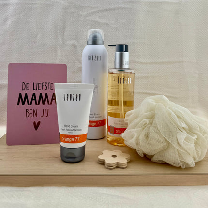 Moederdag •Verwencadeau Janzen •Orange 77