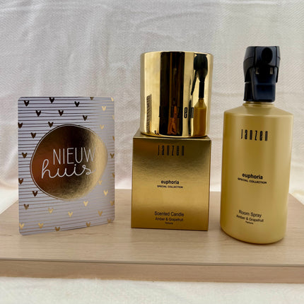 Nieuw huis•Cadeaupakket Janzen Euphoria •Housewarming