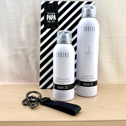 Vaderdag • Cadeaupakket • Janzen Black• Papa Stijlvol & Verzorgd