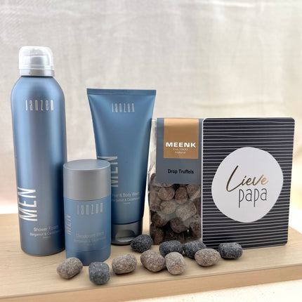 Vader •Cadeaupakket Janzen Men Blue Vaderdag•