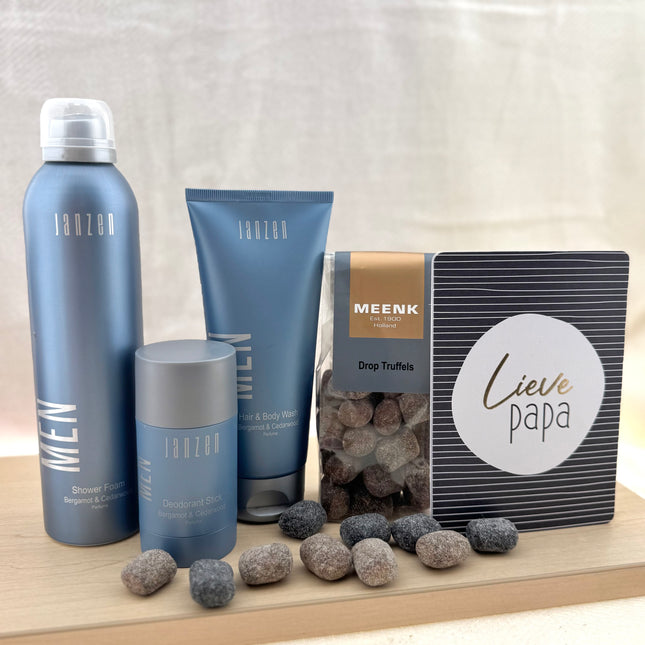 Vader •Cadeaupakket Janzen Men Blue Vaderdag•