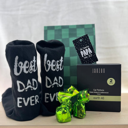 Vaderdag •Cadeaupakket Janzen• Earth 46 – Best Dad met een vleugje Luxe