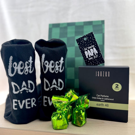 Vaderdag •Cadeaupakket Janzen• Earth 46 – Best Dad met een vleugje Luxe