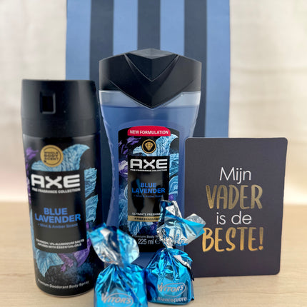 Vaderdag •Cadeaupakket Axe• Blue Lavender Fresh