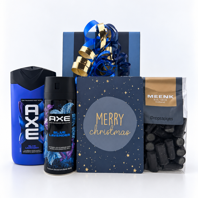 Kerst •Cadeaupakket Heren• Axe Blue Lavender