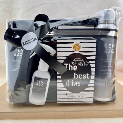 Heren •Cadeaupakket Sen&zo Gold•Verjaardag
