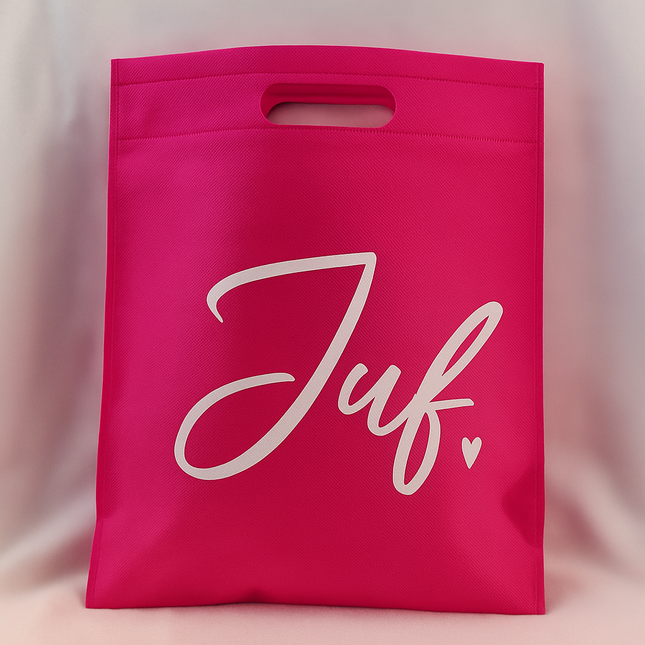 Juf • Roze Juf Tas• Liefste Juf Ever